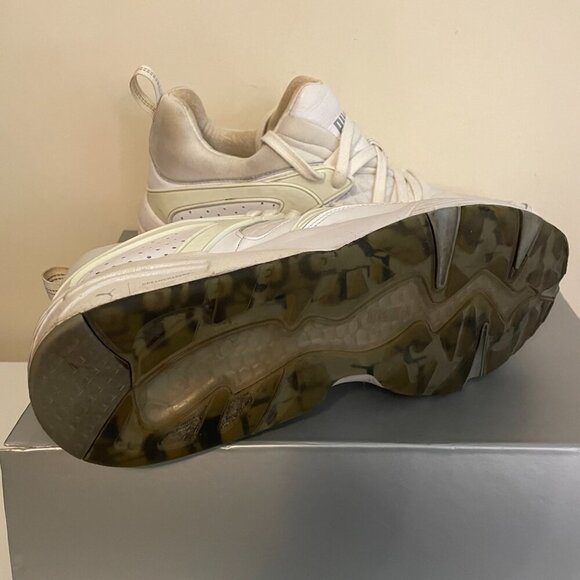 Puma Blaze of Glory x Meek Bike Life Sneakers Shoes Puma White Mens Size 10.5 - Picture 3 of 5